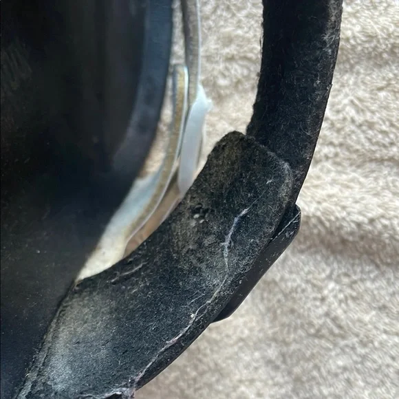 Birkenstock 42 Black/White Slide Sandal - Picture 10 of 10